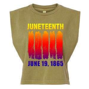 Juneteenth African Flag For Black History Pride Since 1865 Great Gift Garment-Dyed Women's Muscle Tee