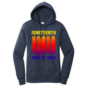 Juneteenth African Flag For Black History Pride Since 1865 Great Gift Women's Pullover Hoodie