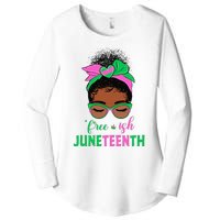 Juneteenth Aka Free-ish Since 1865 Independence Day Women's Perfect Tri Tunic Long Sleeve Shirt