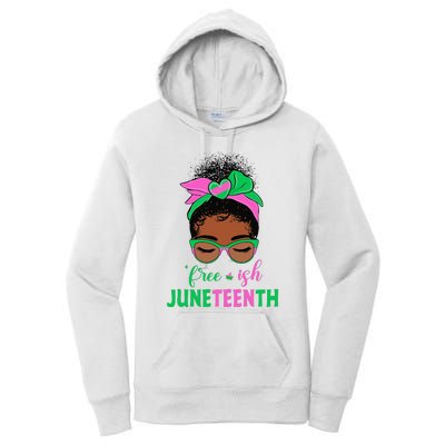 Juneteenth Aka Free-ish Since 1865 Independence Day Women's Pullover Hoodie