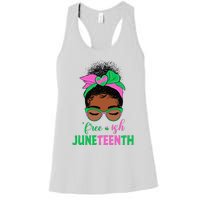 Juneteenth Aka Free-ish Since 1865 Independence Day Women's Racerback Tank