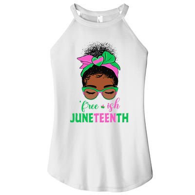 Juneteenth Aka Free-ish Since 1865 Independence Day Women's Perfect Tri Rocker Tank