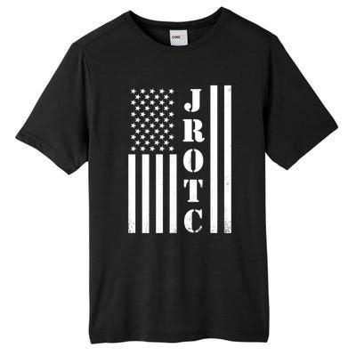 Jrotc American Flag Gift Jrotc Veteran Gift Tall Fusion ChromaSoft Performance T-Shirt