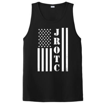 Jrotc American Flag Gift Jrotc Veteran Gift PosiCharge Competitor Tank