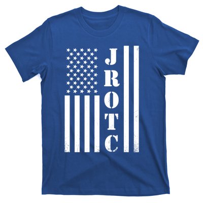 Jrotc American Flag Gift Jrotc Veteran Gift T-Shirt