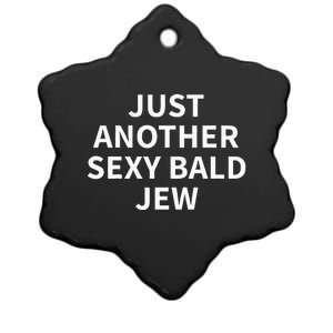 Jew Apparel Funny Novelty Jews Design Ceramic Star Ornament