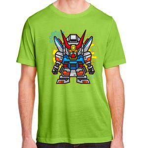 Japanese Anime Fighting Mecha Robot Adult ChromaSoft Performance T-Shirt