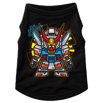 Japanese Anime Fighting Mecha Robot Doggie Tank