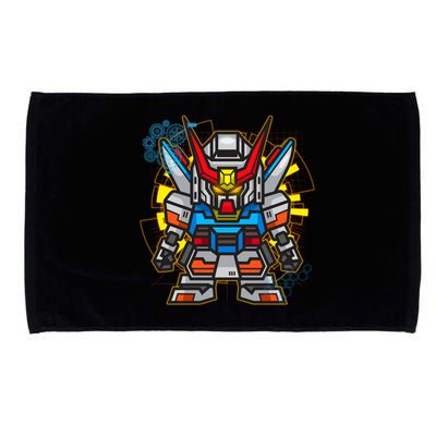 Japanese Anime Fighting Mecha Robot Microfiber Hand Towel