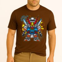 Japanese Anime Fighting Mecha Robot Performance Shirt