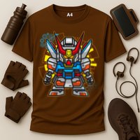 Japanese Anime Fighting Mecha Robot Performance Shirt