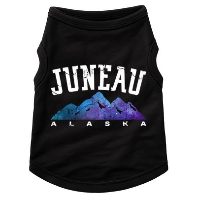 Juneau Alaska Family Mountain Hiking Camping Hunting Trip Gift Doggie Tank