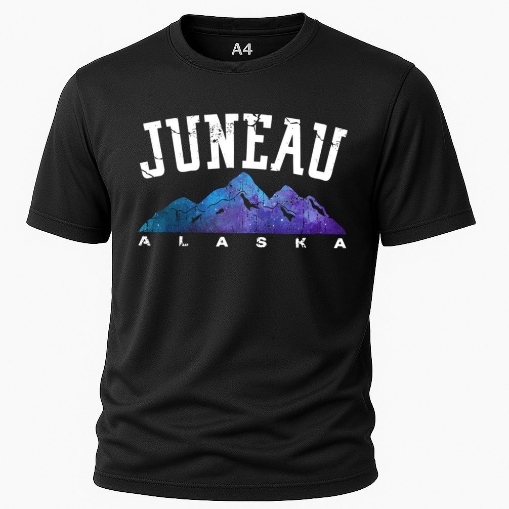 Juneau Alaska Family Mountain Hiking Camping Hunting Trip Gift Performance Shirt