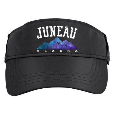 Juneau Alaska Family Mountain Hiking Camping Hunting Trip Gift Adult Drive Performance Visor