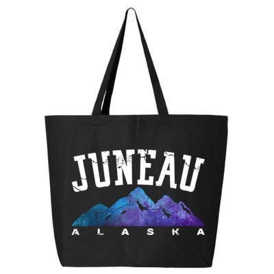Juneau Alaska Family Mountain Hiking Camping Hunting Trip Gift 25L Jumbo Tote