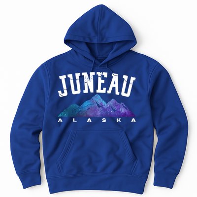 Juneau Alaska Family Mountain Hiking Camping Hunting Trip Gift Hoodie