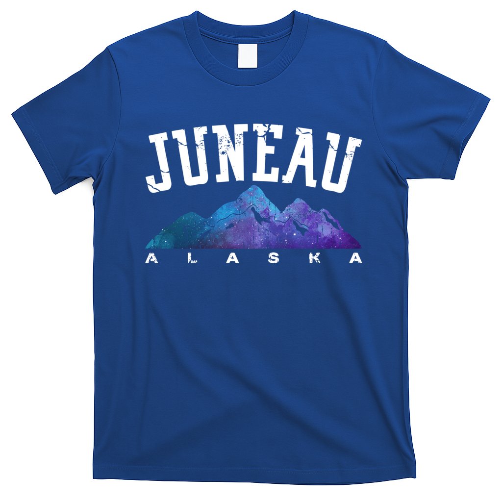 Juneau Alaska Family Mountain Hiking Camping Hunting Trip Gift T-Shirt