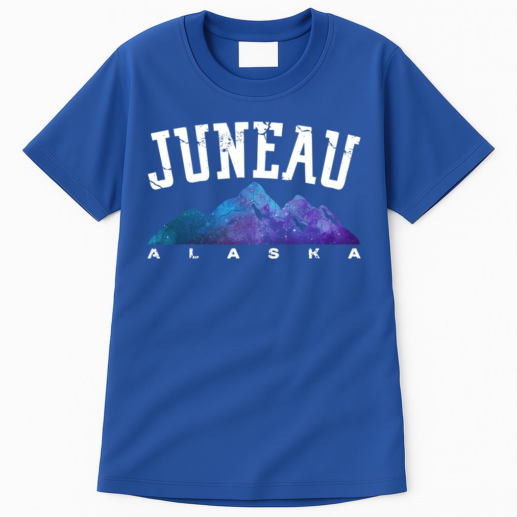 Juneau Alaska Family Mountain Hiking Camping Hunting Trip Gift Tall T-Shirt