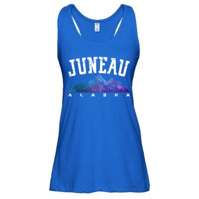 Juneau Alaska Family Mountain Hiking Camping Hunting Trip Gift Ladies Essential Flowy Tank