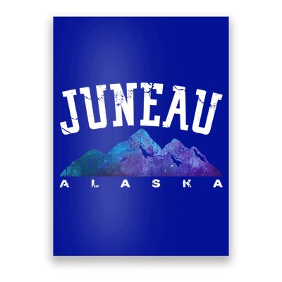 Juneau Alaska Family Mountain Hiking Camping Hunting Trip Gift Poster