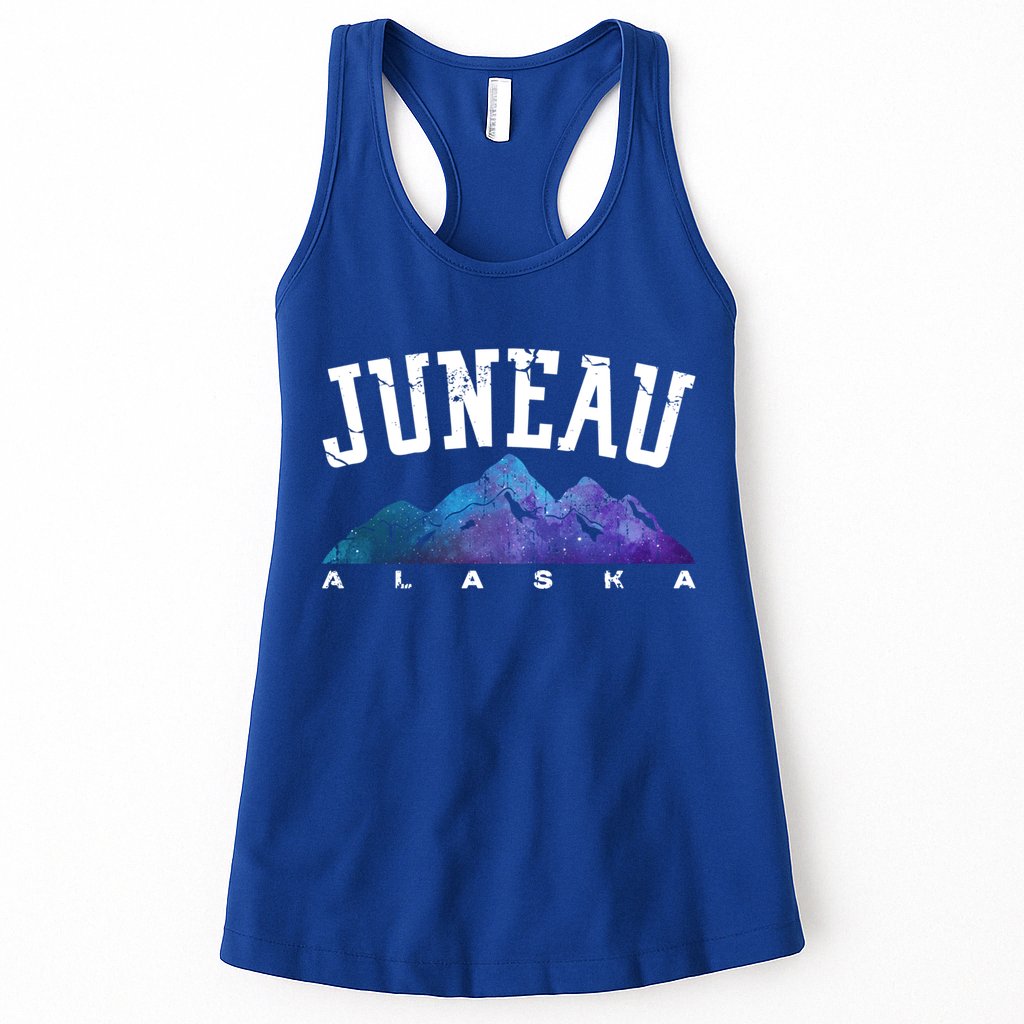 Juneau Alaska Family Mountain Hiking Camping Hunting Trip Gift Womens Tank Top