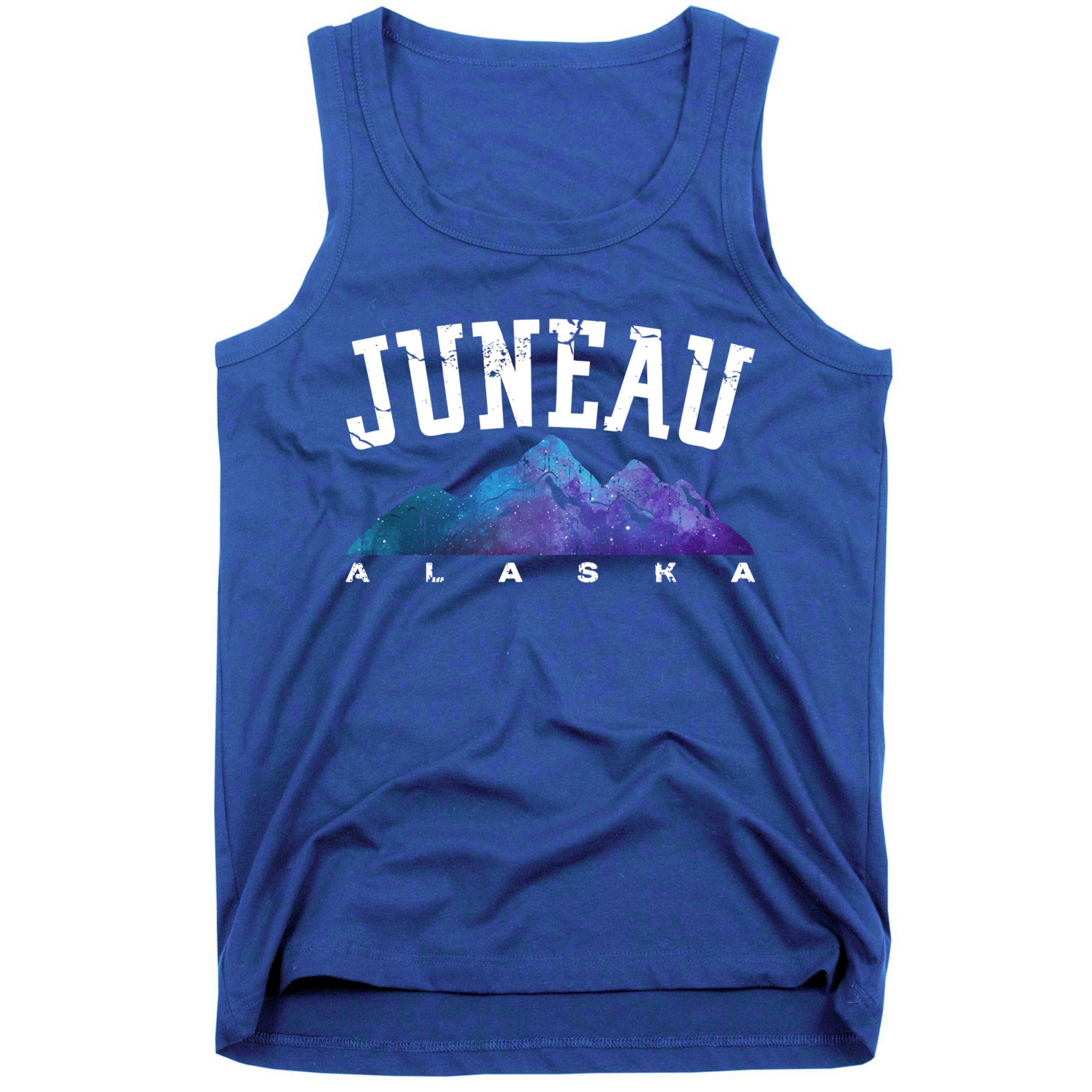 Juneau Alaska Family Mountain Hiking Camping Hunting Trip Gift Tank Top