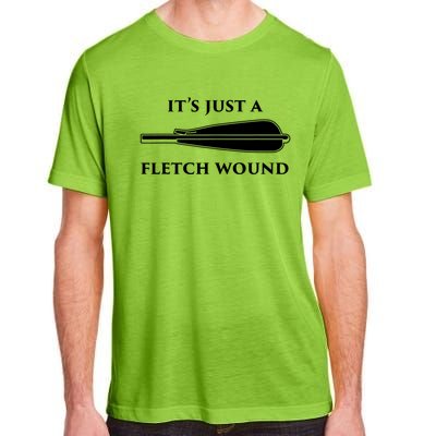 Just A Fletch Wound Funny Archers Gift Traditional Archery Cute Gift Adult ChromaSoft Performance T-Shirt