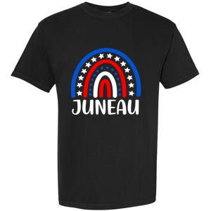 Juneau Alaska Funny Gift I Love Juneau Alaska Usa Gift Garment-Dyed Heavyweight T-Shirt