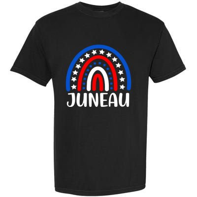 Juneau Alaska Funny Gift I Love Juneau Alaska Usa Gift Garment-Dyed Heavyweight T-Shirt