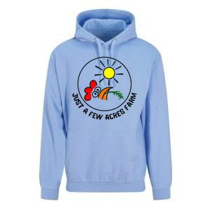 Just a few acres farm Unisex Surf Hoodie