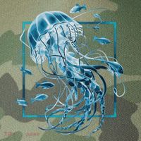 Jellyfish And Fishes In Sea Legacy Tie Dye Trucker Hat