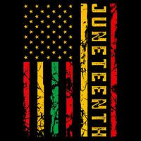 Juneteenth American Flag African City Backpack