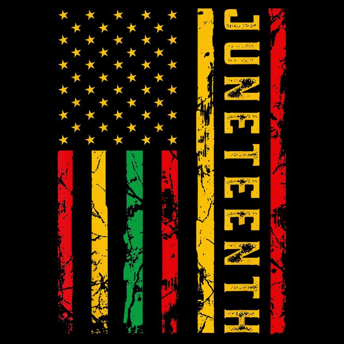 Juneteenth American Flag African City Backpack
