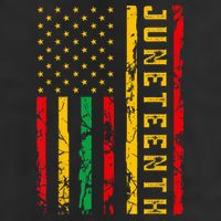 Juneteenth American Flag African Adult Drive Performance Visor