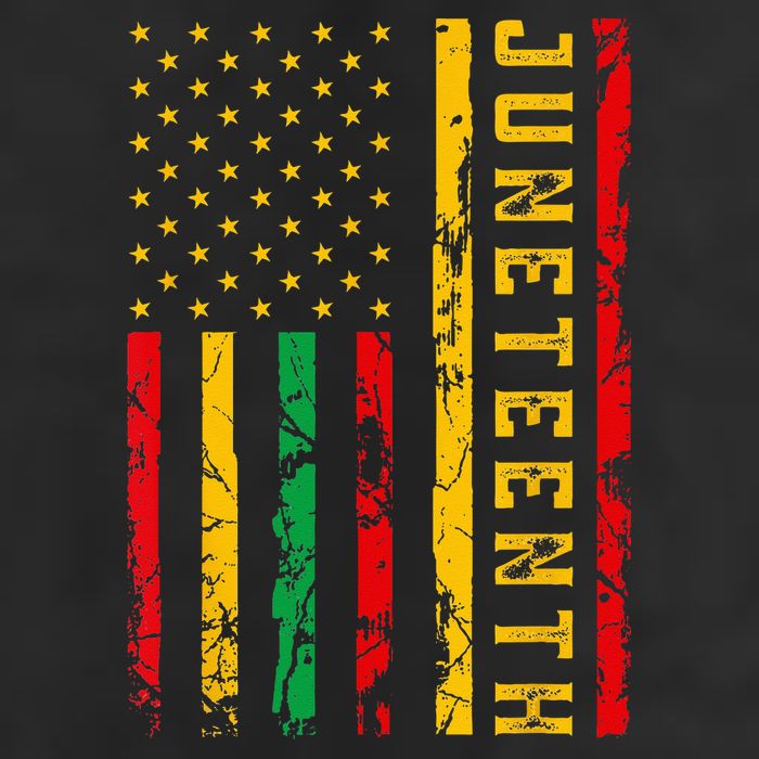 Juneteenth American Flag African Adult Drive Performance Visor