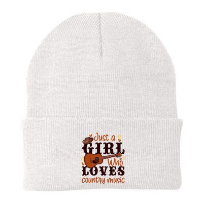 Just A Girl Who Loves Country Music Beanie