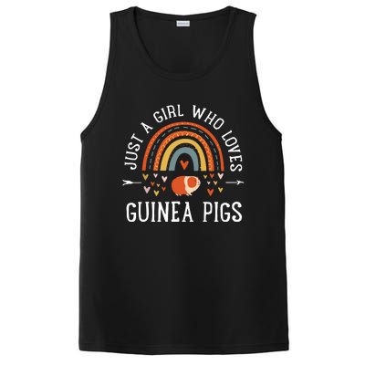 Just A Girl Who Loves Guinea Pigs Rainbow Gifts Cavy Lover PosiCharge Competitor Tank