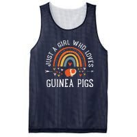 Just A Girl Who Loves Guinea Pigs Rainbow Gifts Cavy Lover Mesh Reversible Basketball Jersey Tank