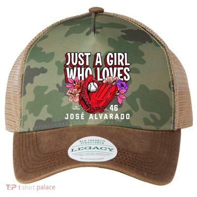 Just A Girl Who Loves Josealvarado Philadelphia Legacy Tie Dye Trucker Hat