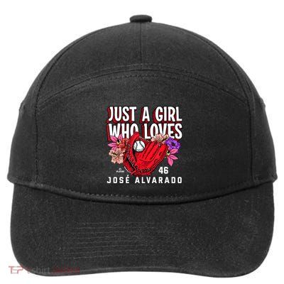 Just A Girl Who Loves Josealvarado Philadelphia 7-Panel Snapback Hat