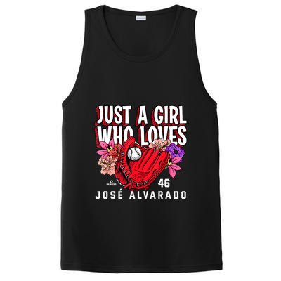 Just A Girl Who Loves Josealvarado Philadelphia PosiCharge Competitor Tank