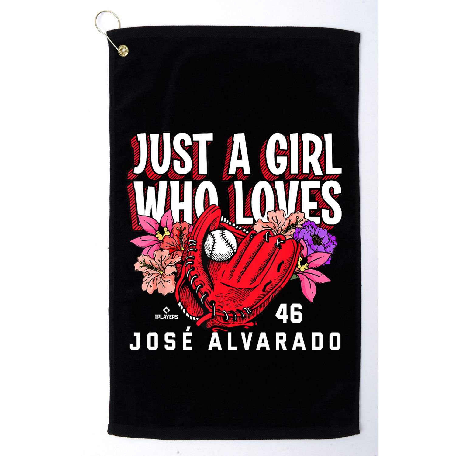 Just A Girl Who Loves Josealvarado Philadelphia Golf Towel