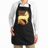 Just A Girl Who Loves Horses And Dogs Apron