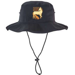 Just A Girl Who Loves Horses And Dogs Legacy Cool Fit Booney Bucket Hat