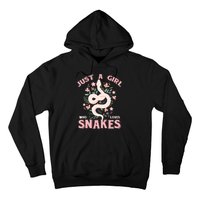 Just A Girl Who Loves Snakes Hoodie