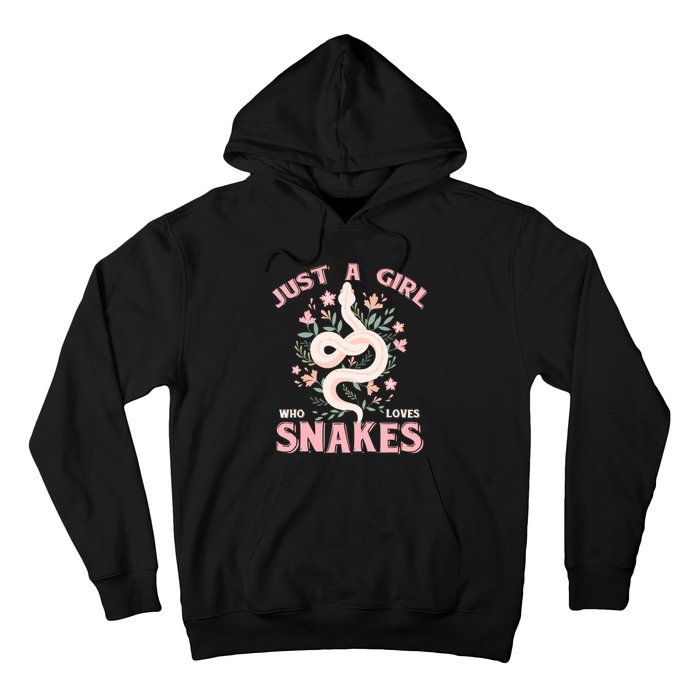 Just A Girl Who Loves Snakes Hoodie