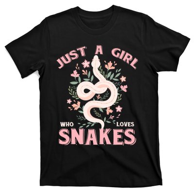 Just A Girl Who Loves Snakes T-Shirt