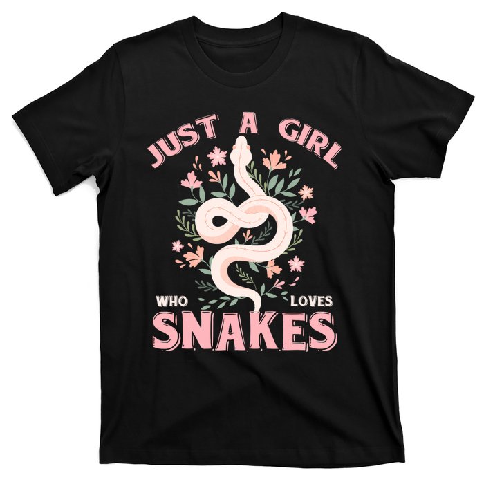 Just A Girl Who Loves Snakes T-Shirt