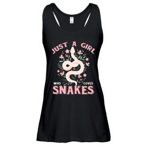 Just A Girl Who Loves Snakes Ladies Essential Flowy Tank