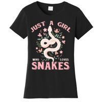 Just A Girl Who Loves Snakes Women's T-Shirt